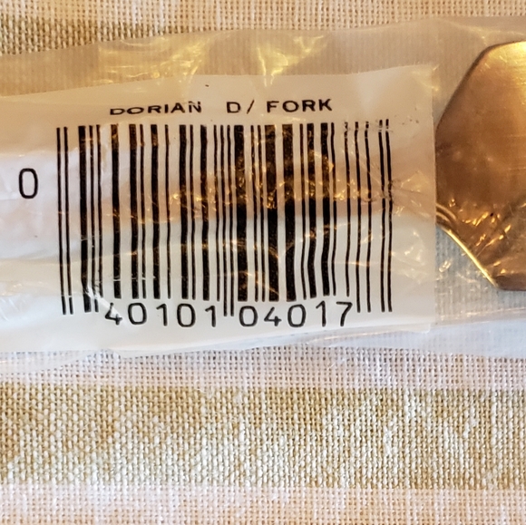 ESTIA GOURMET Dorian Stainless Steel 7-3/8" Dinner Fork - NWT - Picture 6 of 9